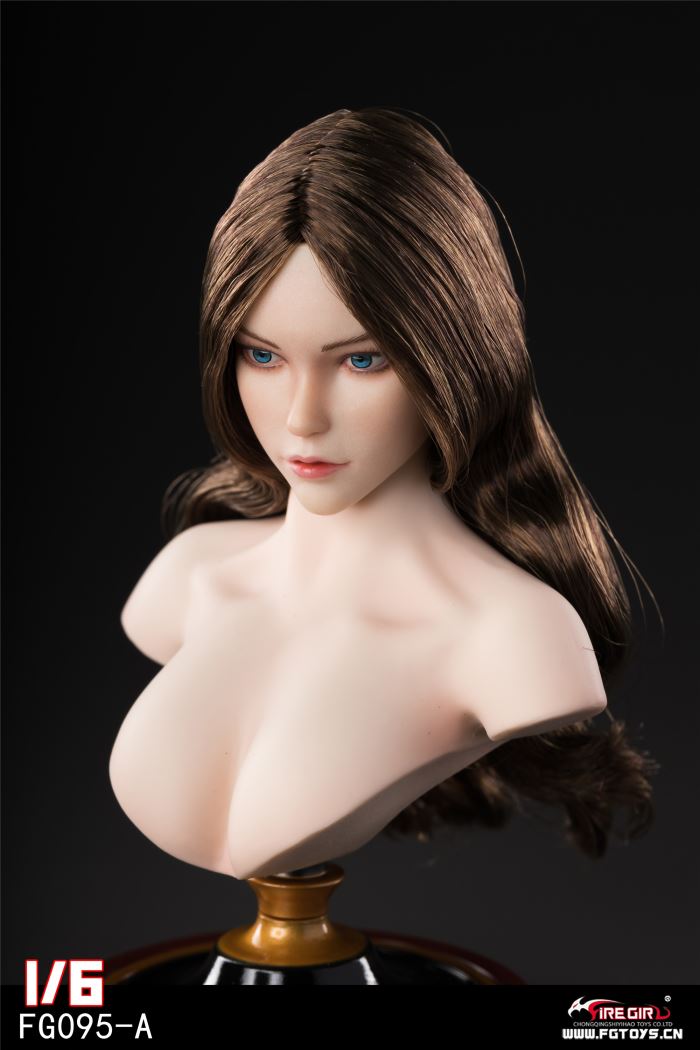 Rebecca European and American Female Head Sculpture (FG095) 1/6