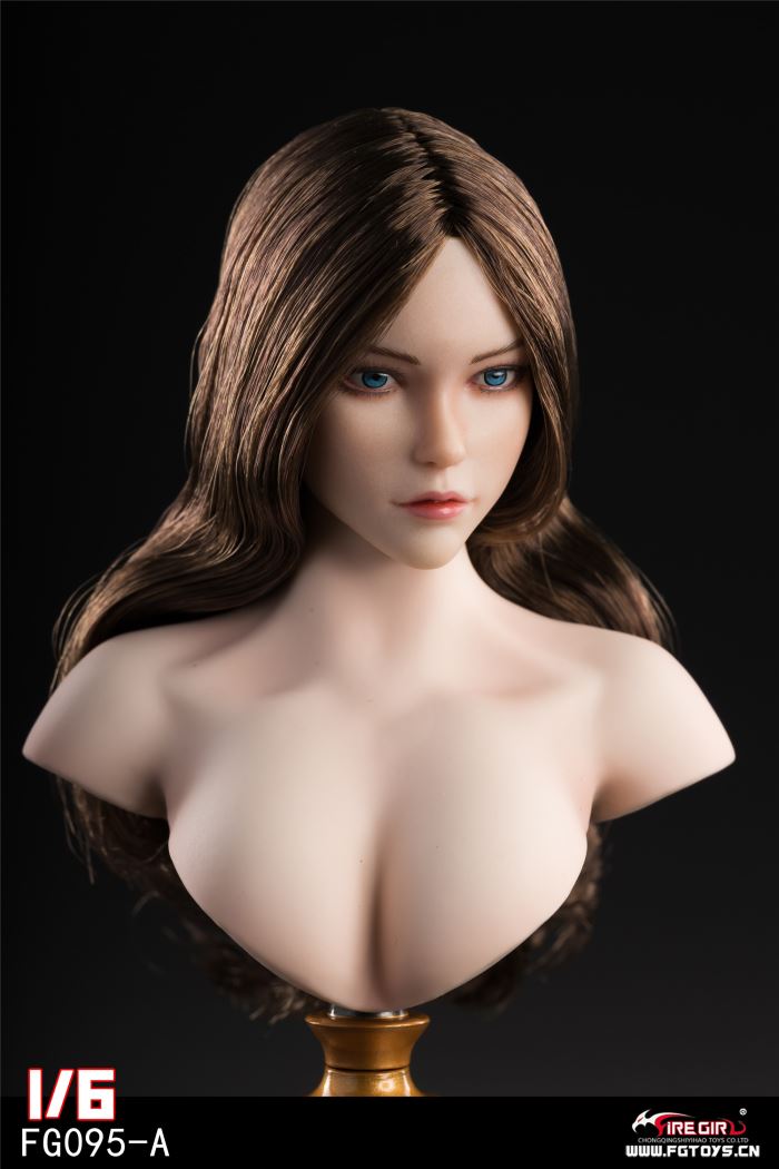 Rebecca European and American Female Head Sculpture (FG095) 1/6