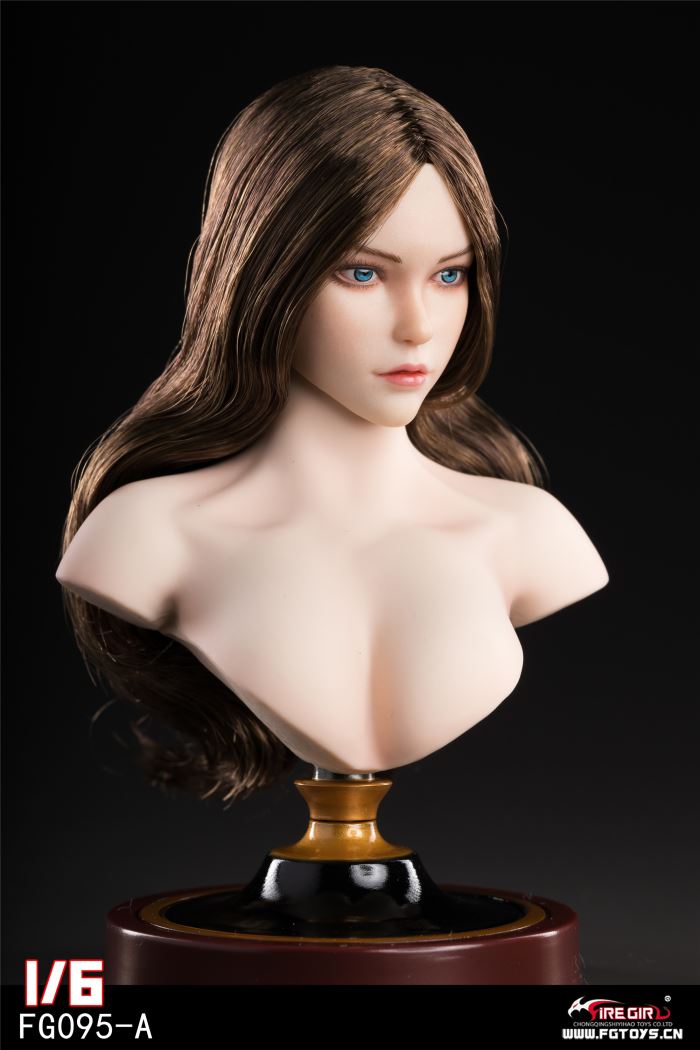 Rebecca European and American Female Head Sculpture (FG095) 1/6