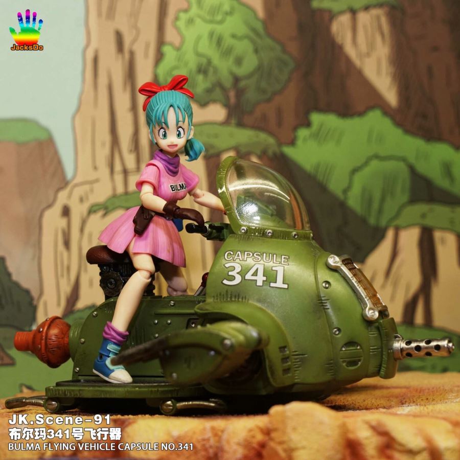 Bulma Flying Vehicle - Dragon Ball