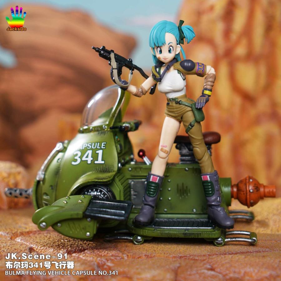 Bulma Flying Vehicle - Dragon Ball