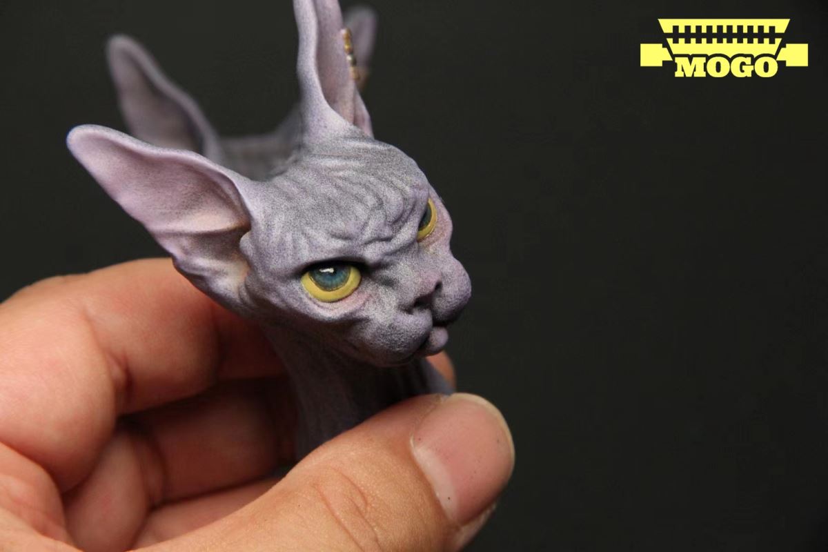 Sphinx Head Sculpture 1/6