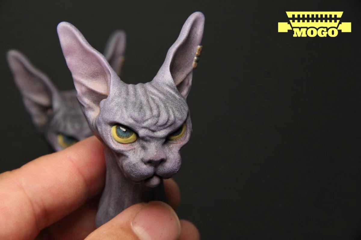 Sphinx Head Sculpture 1/6