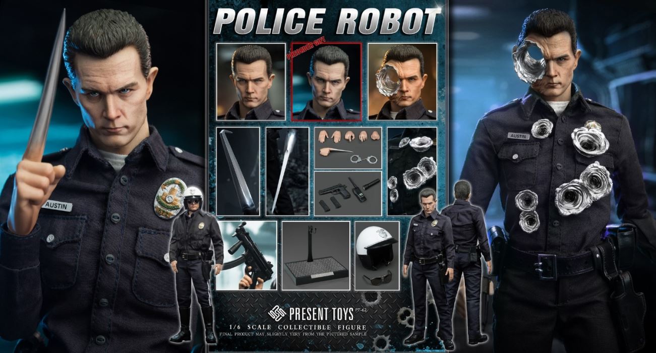 Police Robot T1000 1/6