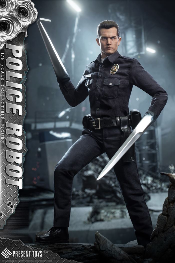 Police Robot T1000 1/6