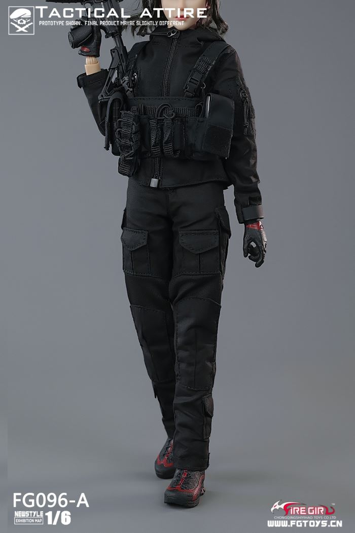 Women's combat uniform suit elevator 1/6
