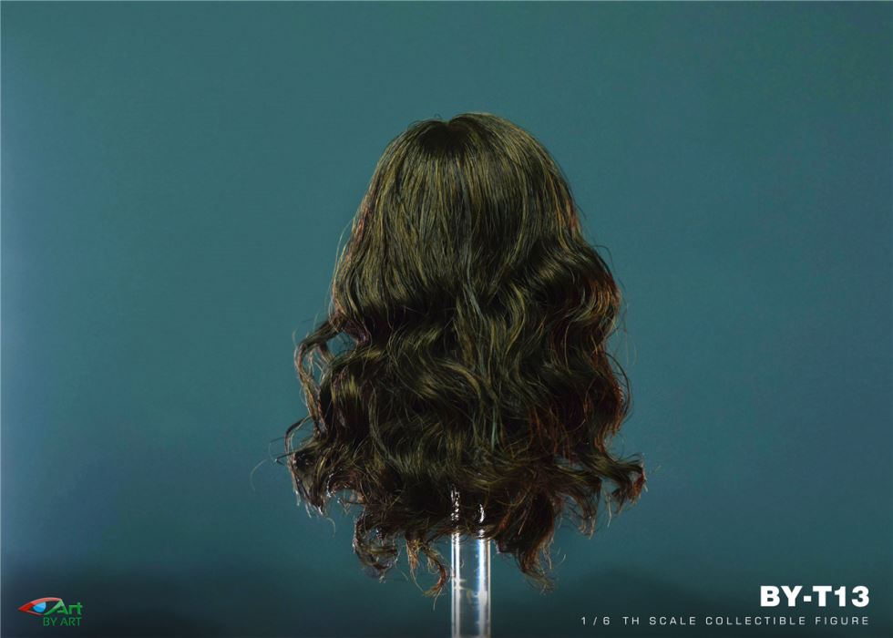 female head carving (BY-T13) 1/6