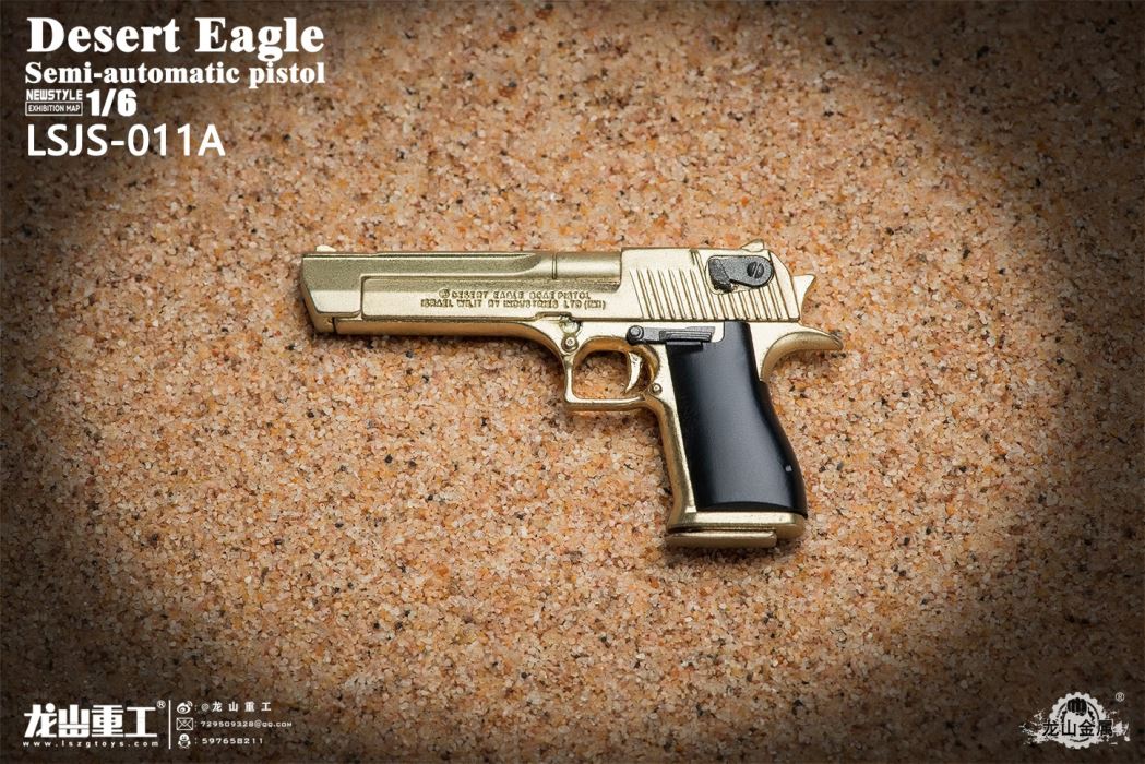 soldier man die-casting alloy M1911 pistol model 1/6