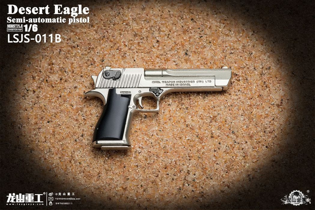 soldier man die-casting alloy M1911 pistol model 1/6