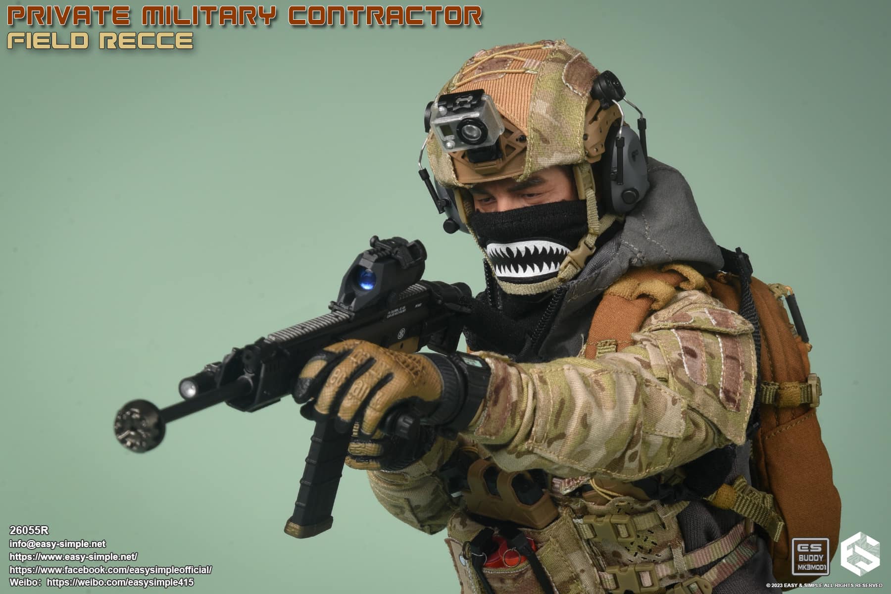 Private Military Contractor Field Recce 1/6