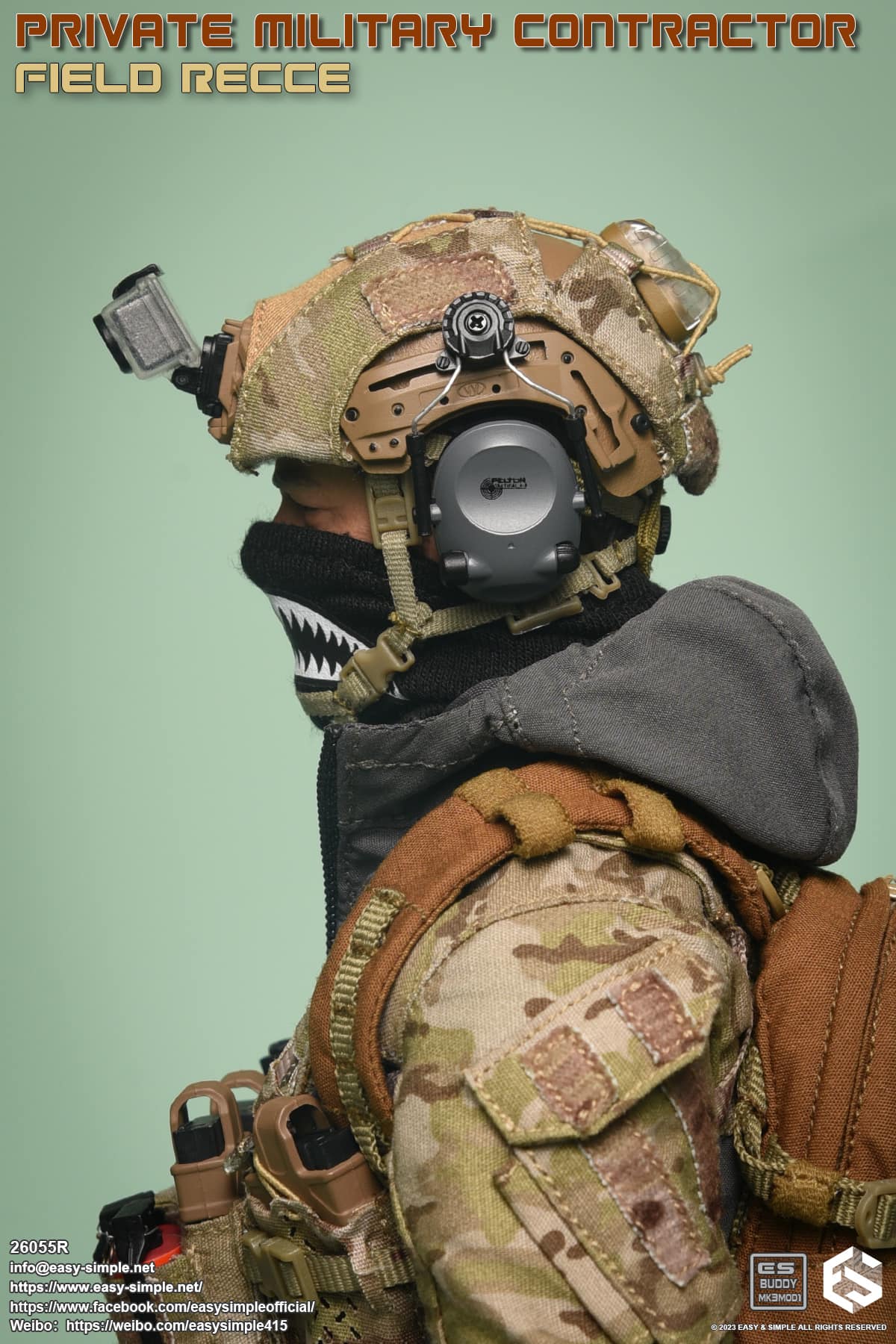Private Military Contractor Field Recce 1/6