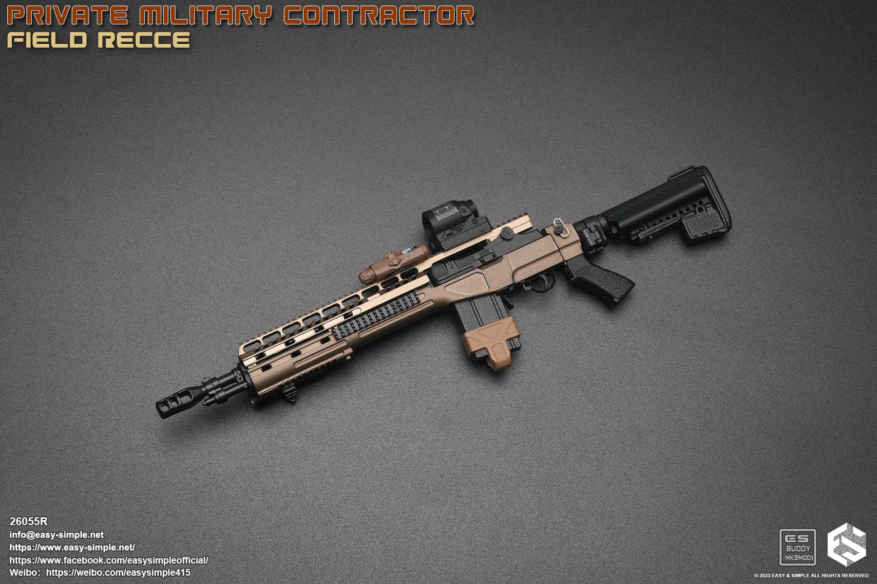 Private Military Contractor Field Recce 1/6