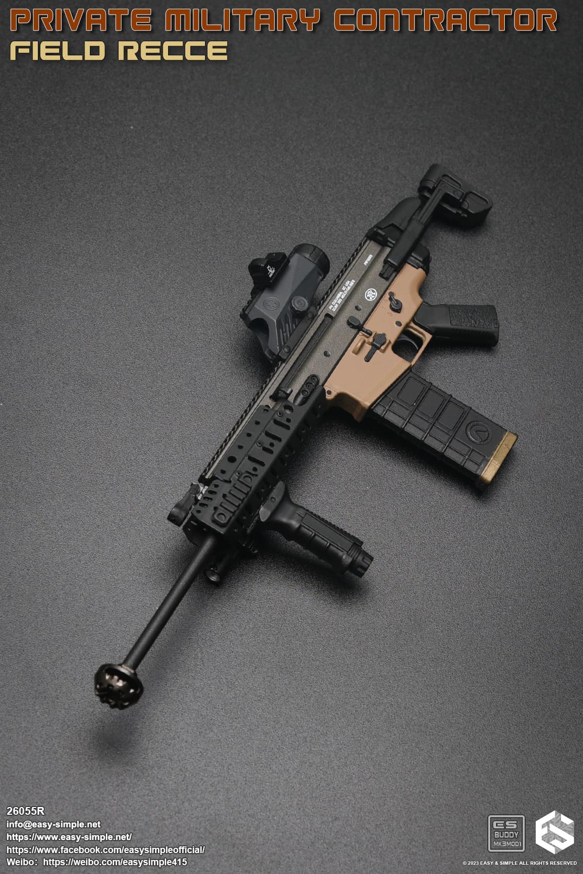 Private Military Contractor Field Recce 1/6