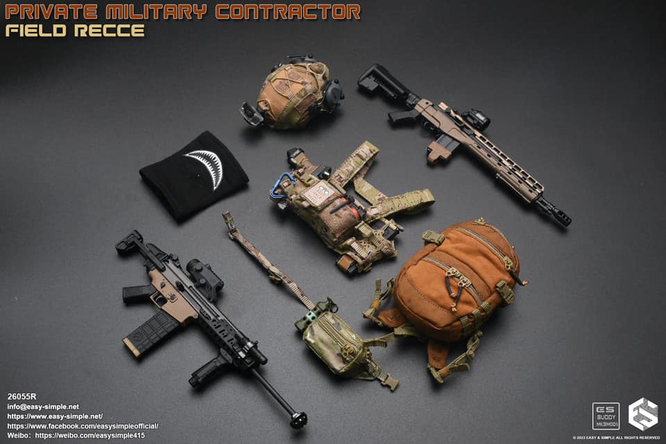 Private Military Contractor Field Recce 1/6