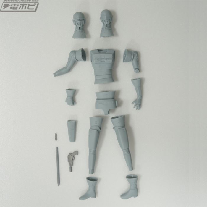 Space Sheriff Sharivan 1/8 Soft Vinyl Kit