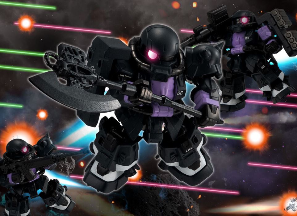 MOBILITY JOINT GUNDAM Black Tri-Star High Mobility Type Zaku II