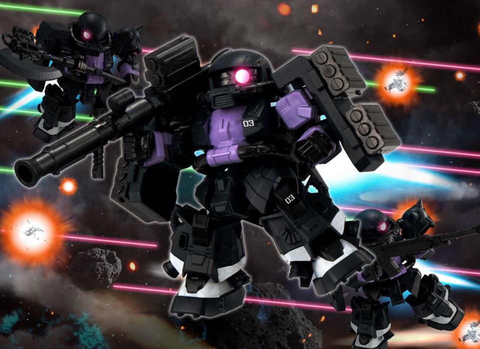 MOBILITY JOINT GUNDAM Black Tri-Star High Mobility Type Zaku II