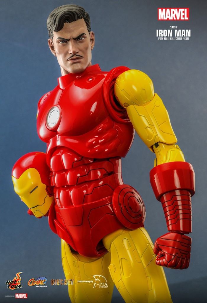 MARVEL COMICS CLASSIC IRON MAN HOT TOYS EXCLUSIVE