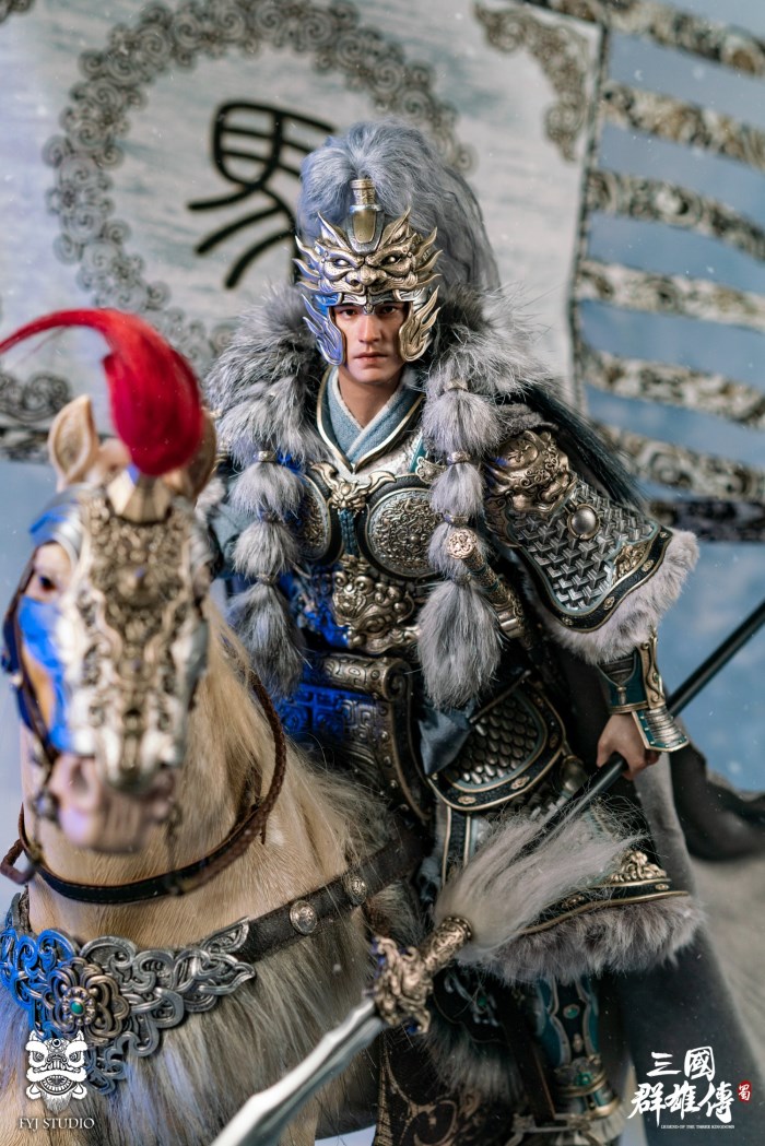 Legend of the Heroes of the Three Kingdoms: Hussars General Jinma Super 1/6