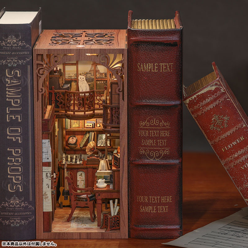 Miniature Doll House The Secret Rhythm Wooden Handmade Kit