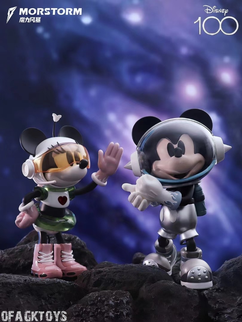 MORSTORM Disney Space Mickey & Space Minnie