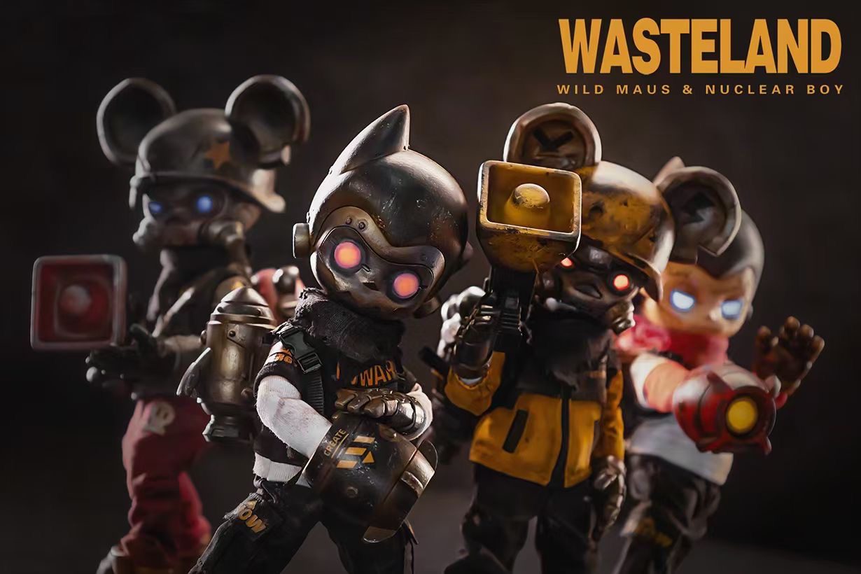 Wasteland Red Flame & Ashes & Nuclear Energy & Oil Pollution