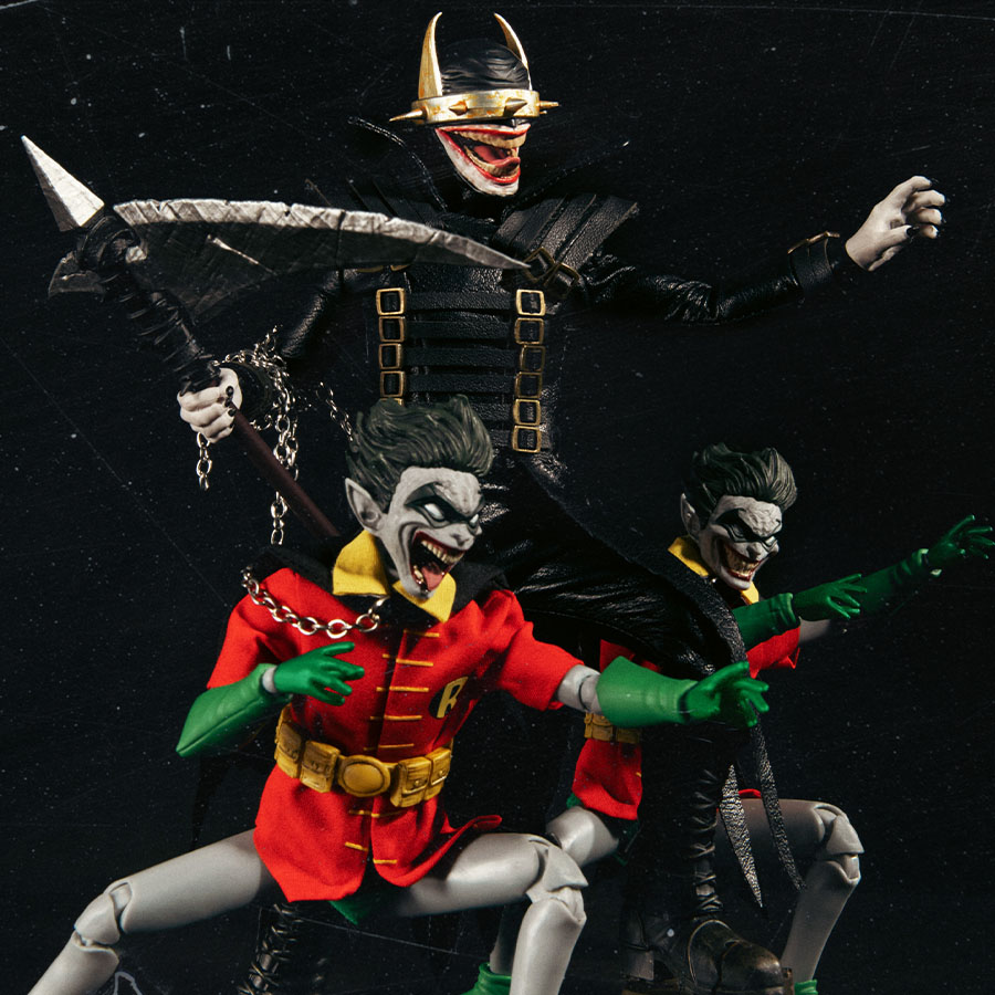 BATMAN WHO LAUGHS & ROBIN