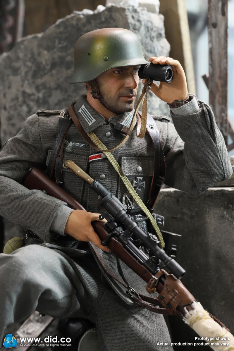 Wolfgang, a sniper of the German Wehrmacht in World War II 1/6