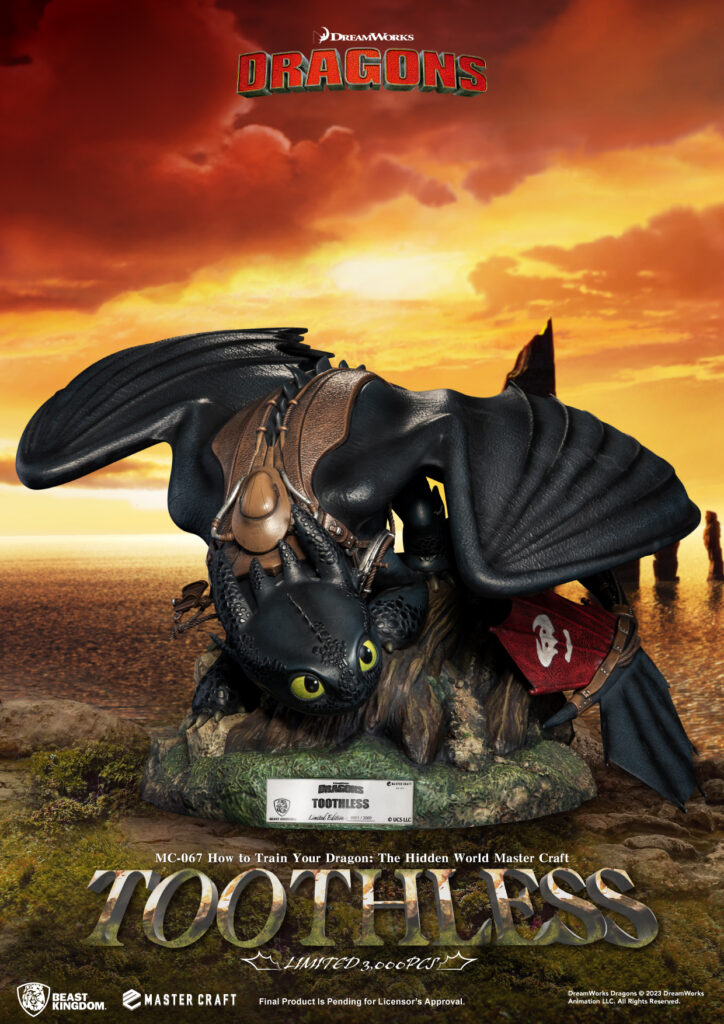 Toothless: How to Train Your Dragon: The Hidden World (Master Craft)