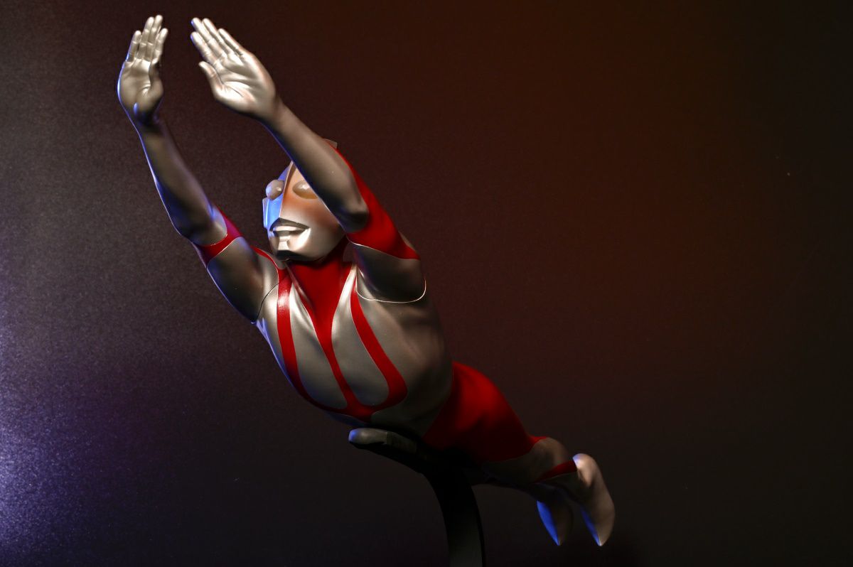 Mega Soft Vinyl Ultraman Shin Ultraman flight form