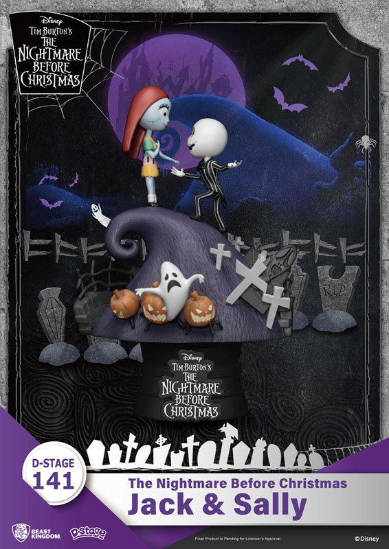 D Stage #141 The Nightmare Before Christmas Jack & Sally