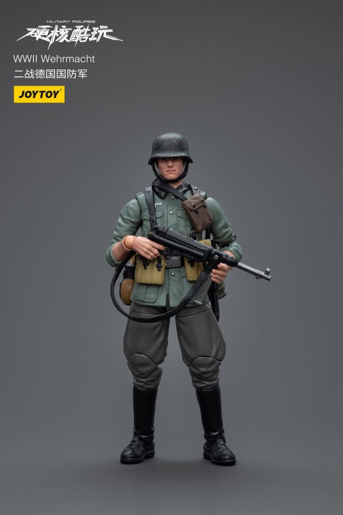 World War II-German Wehrmacht/US Army/Soviet Infantry 1/18