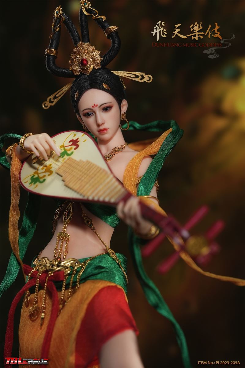 Dunhuang Music Goddess-Red 1/6