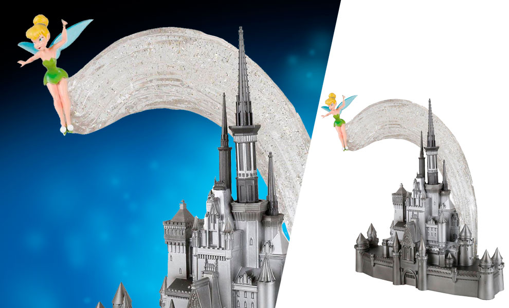 DISNEY CASTLE WITH TINKER BELL