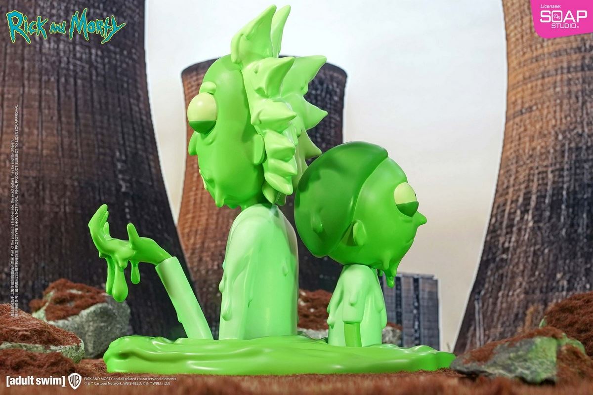 Rick and Morty Crazy Melting Statue