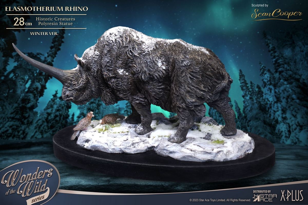 Prehistoric Animal Series - Plate-toothed Rhinoceros (Snow Special Edition)