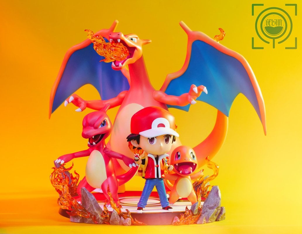 Red & Charizard Family – Pokemon