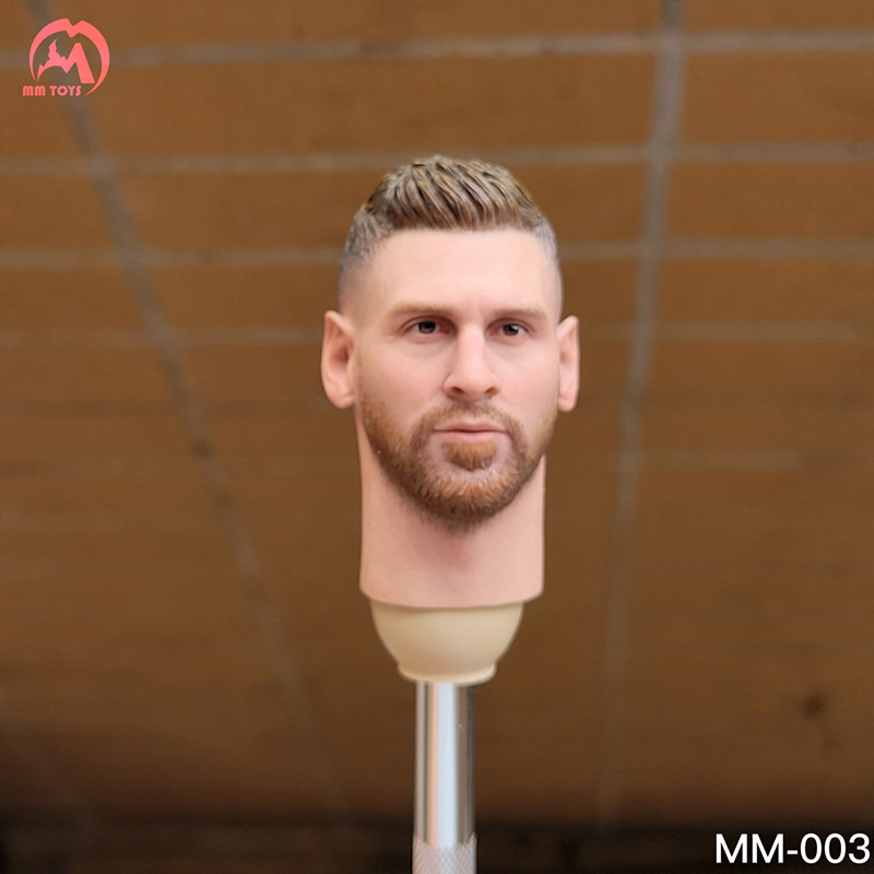 Messi Head Carving 1/6