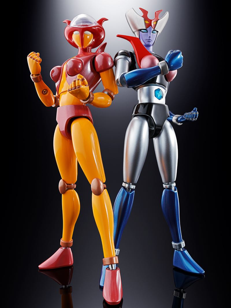 Soul of Chogokin GX-08R Aphrodai A vs GX-09R Minerva X