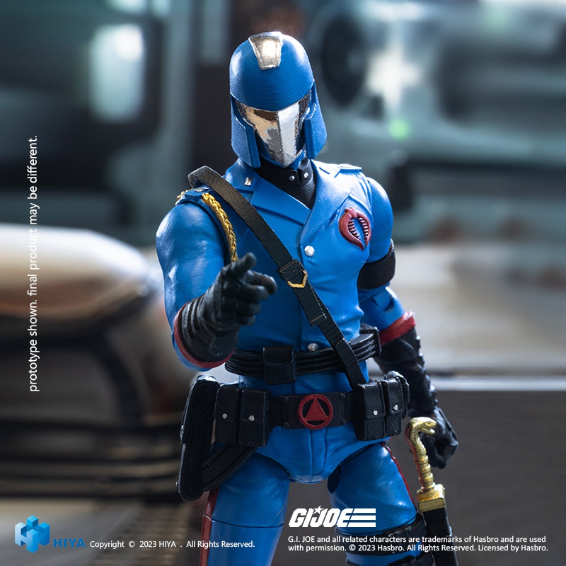 GIJoe Special Forces- Cobra Commander 1/18