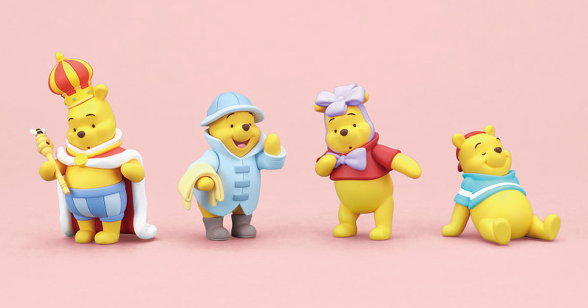 Winnie the Pooh Dress Up Collection Model