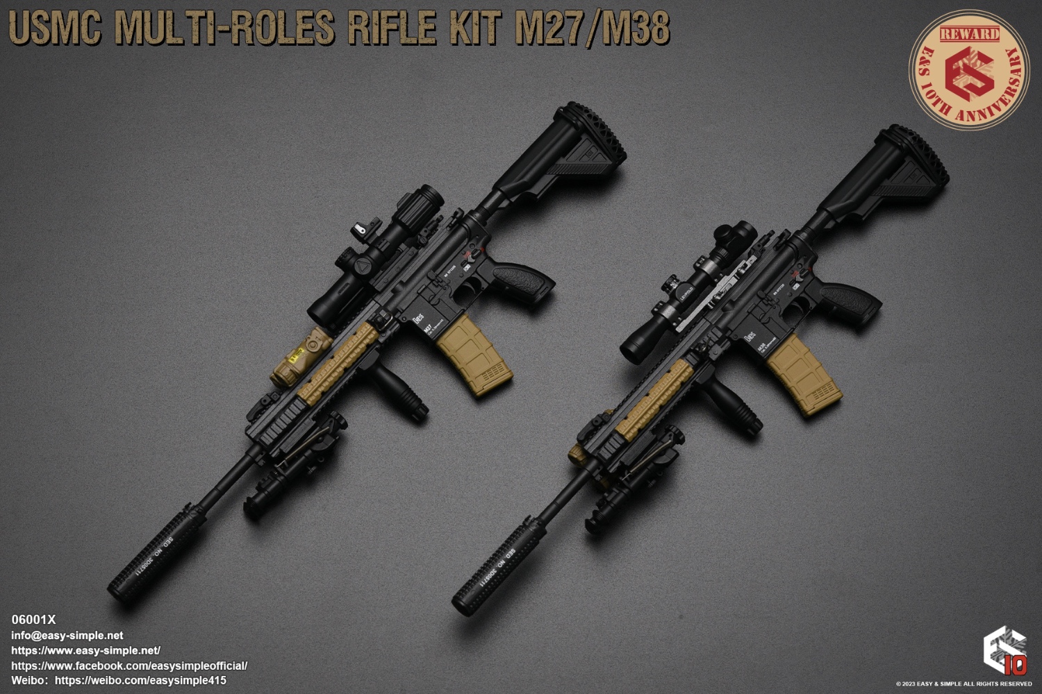 MULTI-ROLES RIFLE KIT M27/M38 1/6