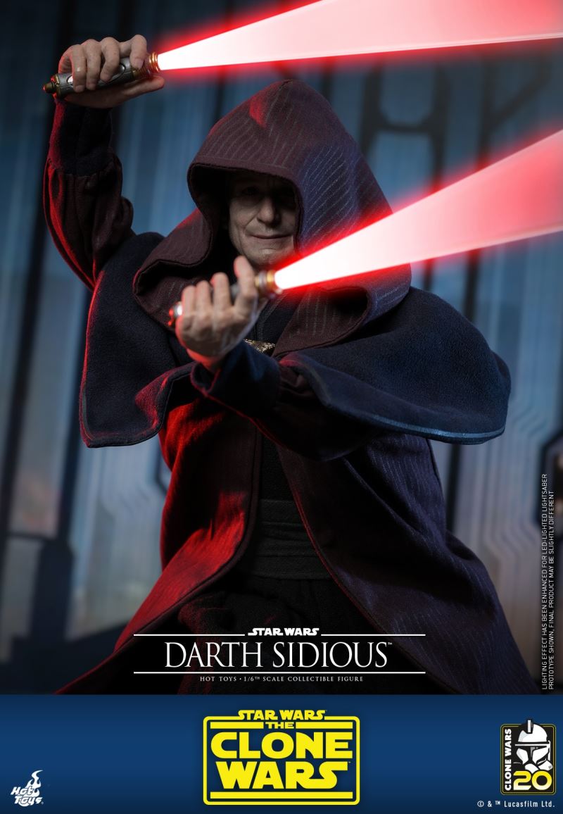 Star Wars: The Clone Wars Darth Sidious 1/6