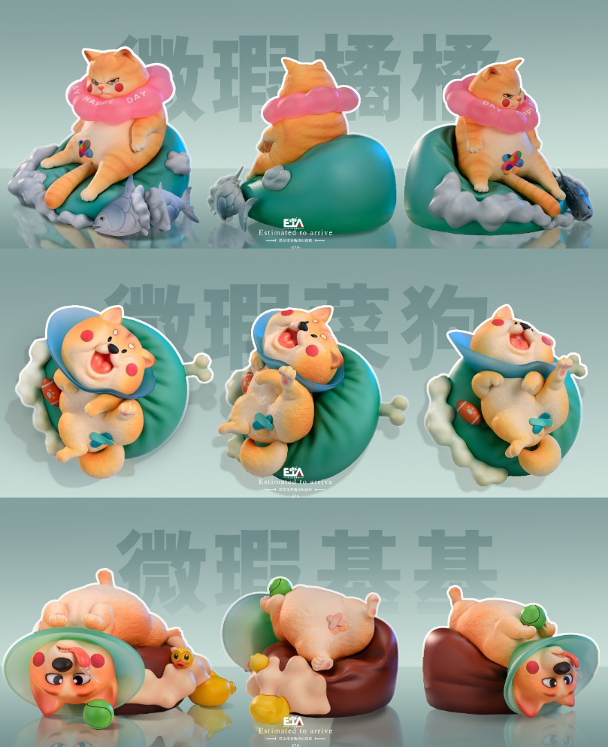 Zero Egg Man Juju & Jiji & Caigou