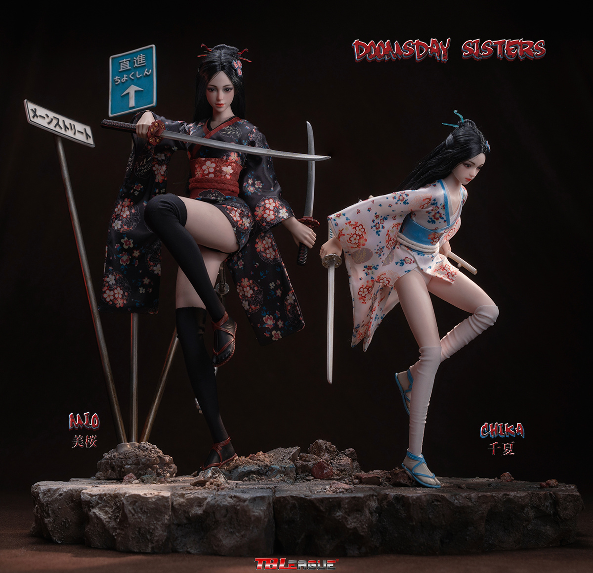 Doomsday Sisters - China Summer Chika & Mio Mio (PL2023-203A/B) 1/6