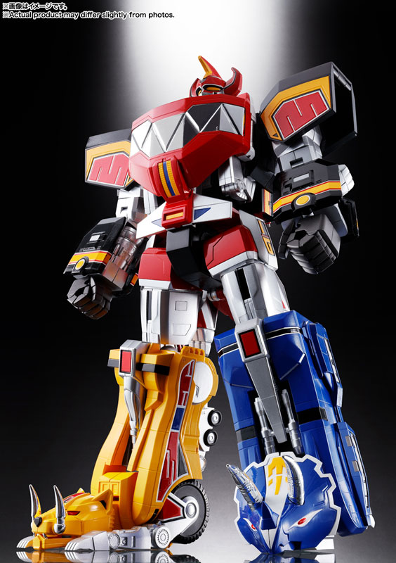 Soul of Chogokin Zyutei Daizyuzin GX-72 Daizyuzin & GX-78 Dragon Caesar Kyoryu Sentai Zyuranger