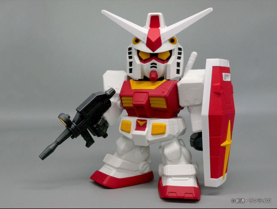 Jumbo soft vinyl figure SD RX-78-2 Gundam (2P color) -SD Gundam-
