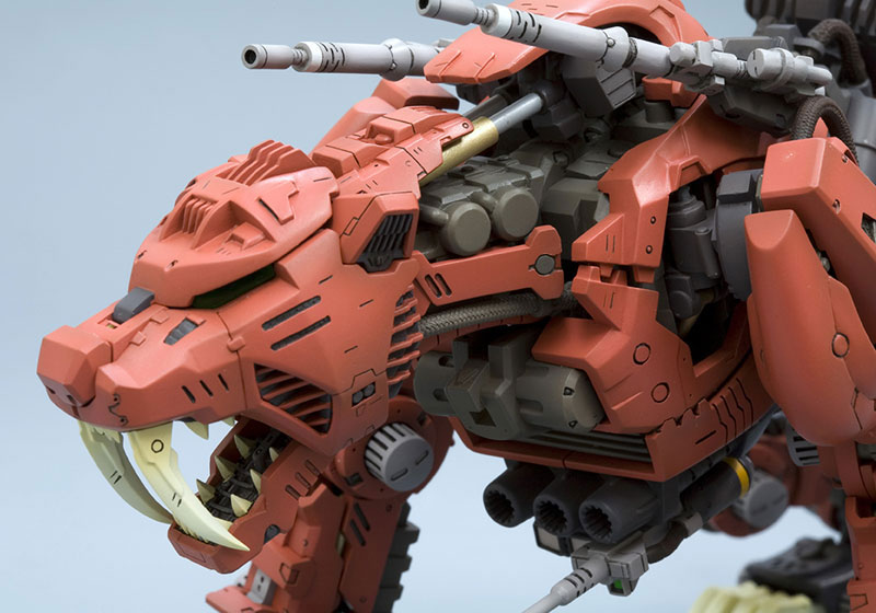 HMM ZOIDS EZ-016 Saber Tiger Marking Plus Ver. 1/72