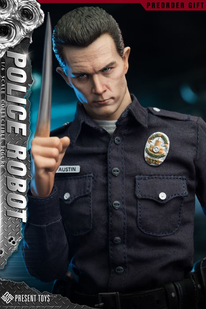 Police Robot T1000 1/6