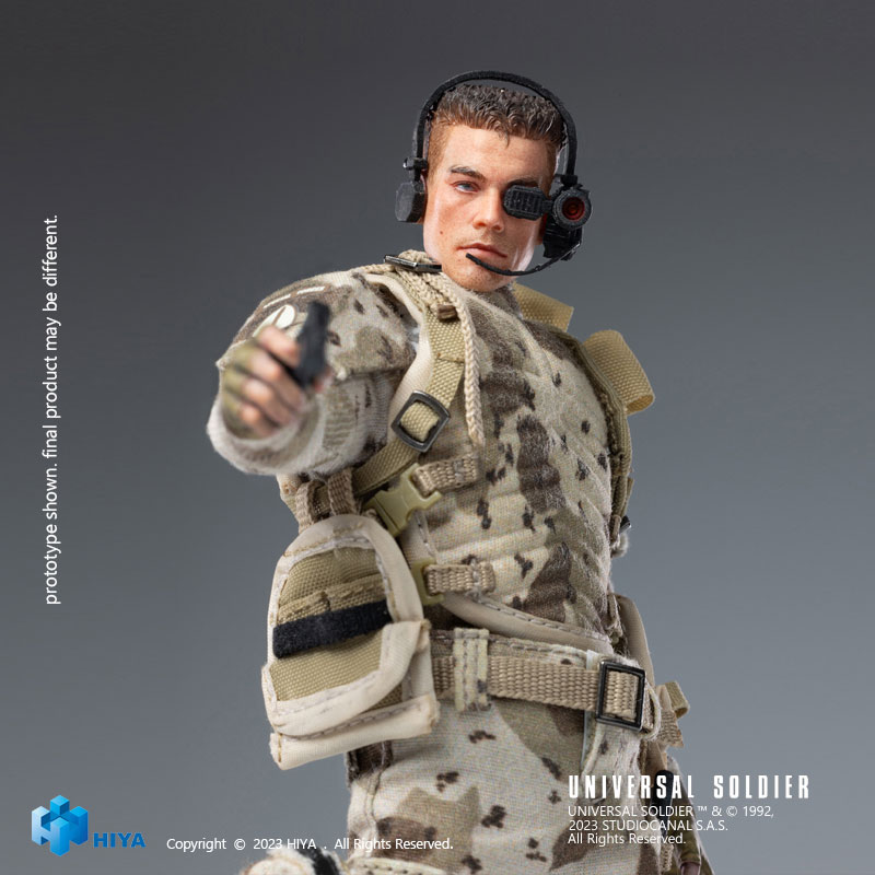 Universal Soldier 1/12 Action Figure Luc Dubrow